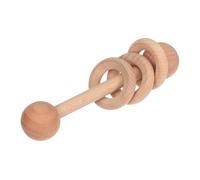 Didiseaon Wooden for Infants and Toddlers, Natural Non-Toxic Montessori Soothing Handheld Shaking for Sensory Development and Early Learning at Home