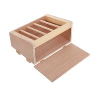 Didiseaon Wooden Hay Feeder for Rabbits Guinea Pigs and Chinchillas Space-saving Cage Mount Hay Rack Small Animal Food Holder Clean Dry and Accessible for Healthy Feeding