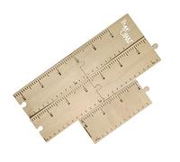 Didiseaon Wooden Height Growth Chart Ruler for Boys and Girls Toddler Height Measurement Ruler Wall Decor 60-210cm Adjustable Wall Sticker for Children’s Room Nursery