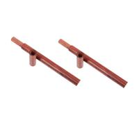 Didiseaon Wooden Incense Storage Tube 2Pcs Pack, Incense Holder with Smooth Surface and Smooth Edges for Home Use