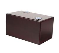 Didiseaon Wooden Pet Ashes Cremation Urn with Bag Memorial Cinerary Casket for Dogs and Cats Portable Sealed Keepsake Box for Pet Ashes Storage Lightweight and Compact Design for Easy