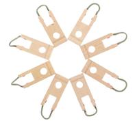 Didiseaon Wooden Piano Hammer Butt Flange Replacement Part, for Khaki Wood and Rope Material, Precision Manufacturing Enhancing Playing Experience Amateur Pianists Suitable for Piano