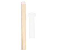 Didiseaon Wooden Singing Bowl Mallet with Rubber Head for Playing Crystal Singing Bowls Portable Design with Comfortable Grip for Meditation and Yoga Practice