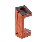 Didiseaon Wooden Watch Charging Stand Holder Dock for Smartwatch Stable Desktop Charging Station with Reinforced Base Portable Tree Wood Display Mount for Organized Nightstand