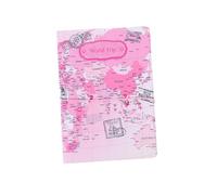 Didiseaon World Map Travel Document Holder Unisex Passport Cover Stylish Outdoor Protector for Passport and Id Travel Wallet for Secure Document Organization