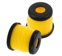 Didiseaon Yellow PU Skateboard Truck Bushings Set, Independent Shock Absorber Pads for Longboard Stability, Replacement Vibration Dampers Suitable for Skateboard Truck Maintenance