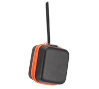 Didiseaon yo-yo Pouch Storage Case 1 Hole Orange Edge, Ball Organizer Bag for Beginners, Portable Waist Hanging Storage Box for Travel and Play