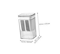 Didiseaon Yogurt Maker Strainer with Fine Mesh and Lid Multipurpose Cheese and Milk Filter for Homemade Greek Yogurt Nut Milk Juice and Sauces Food-Grade Whey Separator Easy One-Step Use