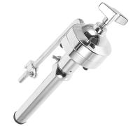 Didiseaon Zinc Alloy Single Arm Tom Drum Stand Bracket Short Mount for Drum Kit Percussion Hardware Performance Display Accessory Random Style