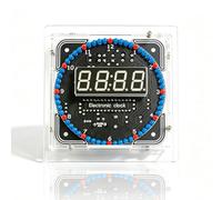 DIDODI DIY Electronic Clock Kit Soldering Practice Digital Timer Kit with Digital Display, Learn Soldering & Electronics for Beginners, Hobbyists, and Students