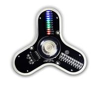 DIDODI Soldering Practice Kit - Electronics DIY Kit with 3 Leaves LED Rotating Gyroscope