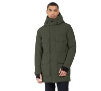 Didriksons Drew 8 Waterproof Parka Jacket: Deep Green: XL Size: XL, Co