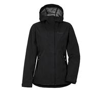 Didriksons Grit 2 Womens Waterproof Jacket, Black, UK Size 16