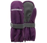 Didriksons - Kid's Biggles Zip Mittens - Gloves size 0-2 Years, purple