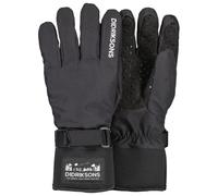 Didriksons - Kid's Lovas Five Finger Glove 2 - Gloves size 7, grey/black