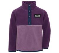 Didriksons - Kid's Monte Half Button - Fleece jumper size 100, purple