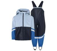 Didriksons - Kid's Waterman Set 12 - Rain set size 80, blue