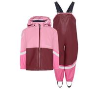 Didriksons - Kid's Waterman Set 12 - Rain set size 80, pink/red