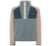 Didriksons - Kid's Yokto Half-Buttons 2 - Fleece jumper size 140, grey