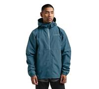 Didriksons Men's Waterproof Rain Jacket Windproof Dario 2 | 15000 mm Water Column, Hooded, Water-Repellent Zips, Taped Seams, Drawstring, Breathable