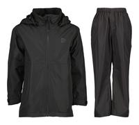 Didriksons Pilvi/Dusk rain suit, junior, black
