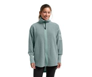 Didriksons - Sally Teddy Jacket - Women's Pile Full-Zip Midlayer - Blue
