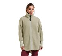 Didriksons - Sally Teddy Jacket - Women's Pile Full-Zip Midlayer - Green