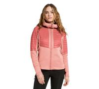 Didriksons Womens Annema Full-Zip Hybrid Fleece - Sample: Powder Pink: