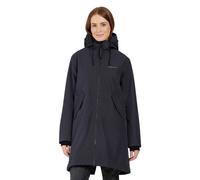 Didriksons Womens Fia Parka Jacket: Dark Night Blue: 20 Size: 20, Colo