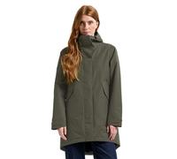 Didriksons Women's Waterproof Winter Coat Padded Parka Kate Dark Green