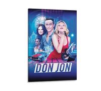 DIDUOMAN Don Jon Scarlett Johansson Movie Julianne Moore Poster Wall Art Poster Prints Home Decor Picture Canvas Painting Posters 12x18inch(30x45cm)
