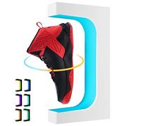DIDWI Levitating Shoe Display Stand, 16 Colors LED Light Floating Shoe Display 360 Degree Rotating Magnetic Levitation Sneaker Rack for Home Decor, Shoes Store Show, Advertising Exhibition
