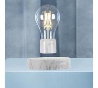 DIDWI Magnetic Levitating Light Bulb Lamp, Floating LED Desk Lamp Levitation Rotating Bulb Night Lights for Home Office Decor, Gifts, Cool Tech Gadgets