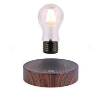 DIDWI Magnetic Levitation Floating Light Bulb Lamp, Levitating Lamp Rotating LED Light Bulb Night Light Decorative Desk Lamp for Home Table Decor