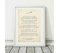 Didymus Co Barry White - My First, My Last, My Everything - Song Lyric Art Poster Print (UNFRAMED) - Sizes A4 A3 (A3)
