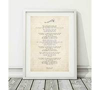 Didymus Co Faith Hill - There You'll Be - Song Lyric Art Poster Print (UNFRAMED) - Sizes A4 (29.7 x 21cm) and A3 (42 x 29.7cm) (A3)