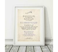 Didymus Co Ocean Colour Scene - Robin Hood - Song Lyric Art Poster Print (UNFRAMED) - Sizes A4 A3 (A3)