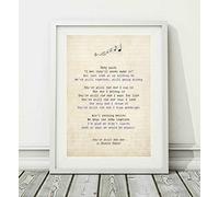 Didymus Co Shania Twain - You're Still The One (v.2) - Song Lyric Art Poster Print (UNFRAMED) - Sizes A4 (29.7 x 21cm) and A3 (42 x 29.7cm) (A3)