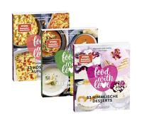 Die 99 besten Herzfeld Rezepte; Bundle; Food with Love; Herzfeld, Manuela / Herzfeld, Joëlle: limitiert auf 1000 Bundle aus 3 Büchern: 33 Himmlische Desserts 33 köstliche Aufläufe 33 Lieblings-Suppen