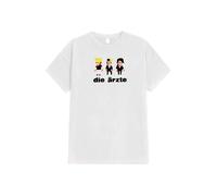 Die Ärzte - Pixel White - T-Shirt - white - XXL - 100% Organic Cotton,Jersey