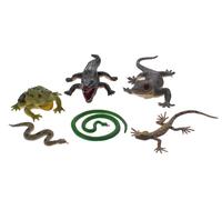 Die Animal World der Animal World playset Reptilien 6 Stück (US IMPORT)