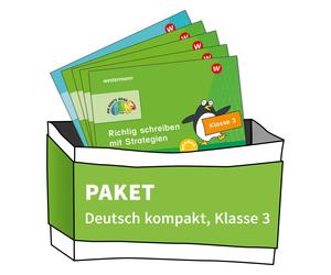 DIE BUNTE REIHE - Deutsch: Paket: Deutsch kompakt Klasse 3 (5 Hefte) (Paperback)