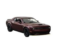 Die-cast 1 24 For Scale Dodge Challenger SRT Alloy Sports Car Model Diecasts Metal Toy Vehicles Car Model Simulation Collection Toy Gift Simulation Vehicle Playset(Red)