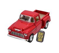 Die-Cast 1:32 Chevy Stepside Model Car Red Collectible