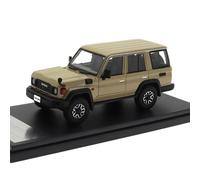 Die-cast 1 43 For Scale TOYOTA LAND CRUISER 2023 Resin Car Toy Vehicles Metal Model Car Decoration Gift Fan Collection Home Decoration Simulation Vehicle Playset(Yellow 2)