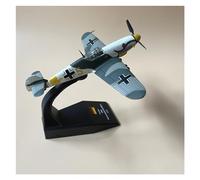 Die Cast 1 72 Scale For World War II German Bf109-4 Fighter Simulation Alloy Aircraft Model Collection Decorative Gift Toy Miniature Hobby Playset
