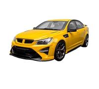Die-cast car models 1:18 For Holden Alloy Open Door Sedan Model HSV GTSR W1 Alloy Car Alloy car models(Yellow)
