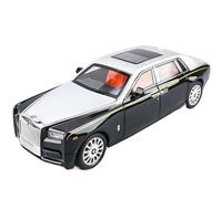 Die-cast car models 1:18 For Rolls Royce Phantom Alloy Diecast Model Car Metal Collectible Hobby Scale Model Alloy car models(Silver Box)