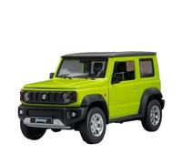 Die-cast car models 1:18 For Suzuki Jimny Car Model With Lights, Sounds, 4 Doors, Openable Off-road Wheeled Car Scale Model Alloy car models(Green)