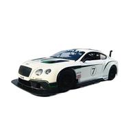 Die-cast car models 1:24 For Bentley Continental GT3 Diecast Model Le Mans 24 Hours Endurance Race Car Decoration Collection Alloy car models(Bentley GT3 7)